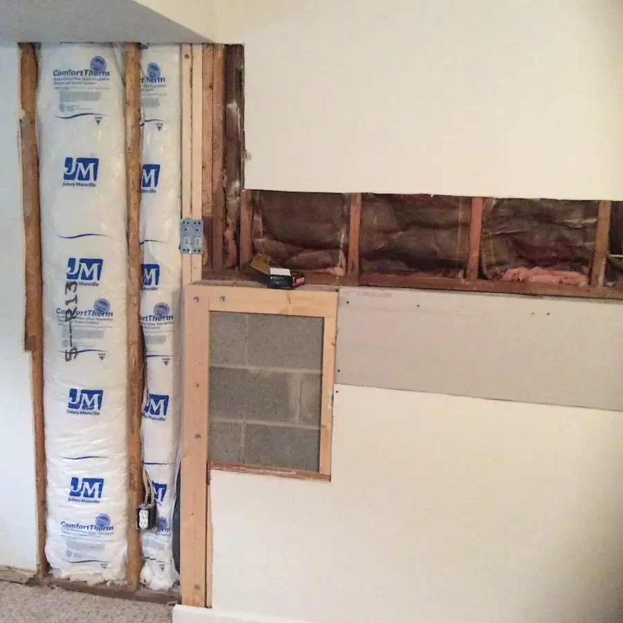 Wall insulation replacement during Odor Removal & Deodorization in Lake Morton-Berrydale